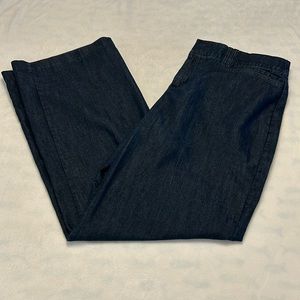 Cato Blue Denim Look Slacks